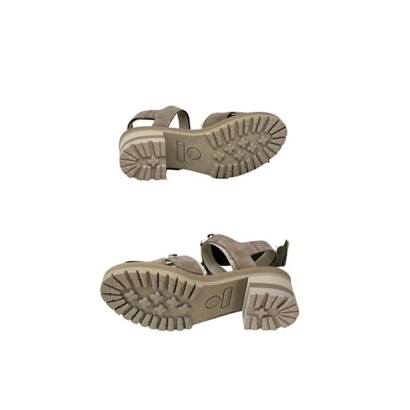 Timberland Womens Violet Marsh 2 Band Sandals, Taupe Nubuck, Size 10 - Picture 3 of 8